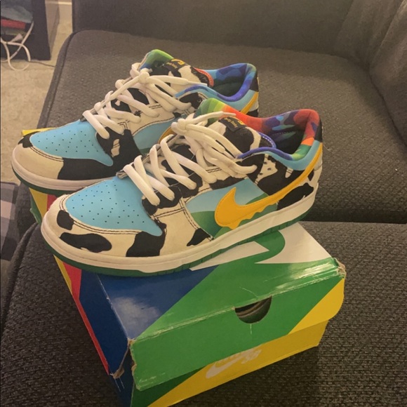 These are Ben and Jerry’s dunks. Ben worn a couple times. - Picture 2 of 4